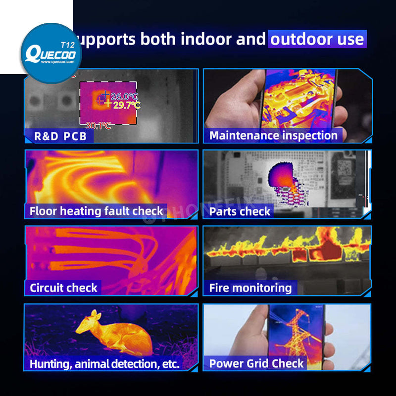 QianLi Fire Eye Pro Infrared Thermal Camera PCB Fault Diagnosis Tool