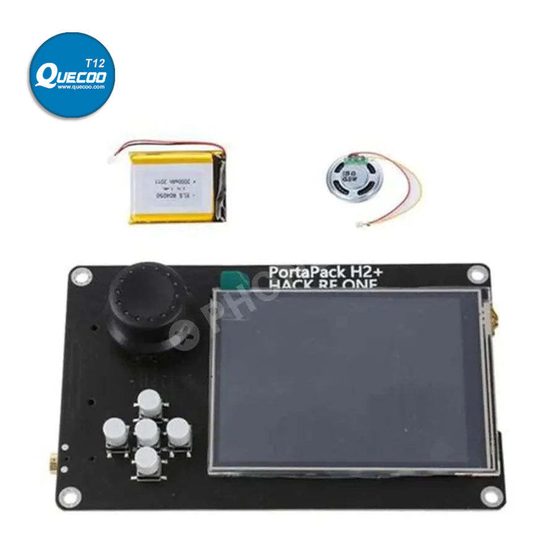 PortaPack H2 For HackRF ONE SDR TCXO 3.2" LCD+Case Kit+Battery+Speaker