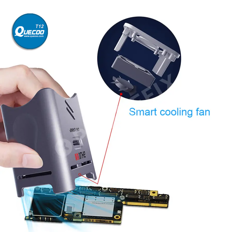 Aixun UV Curing Lamp With Fan Green Oil UV Glue Curing Tool