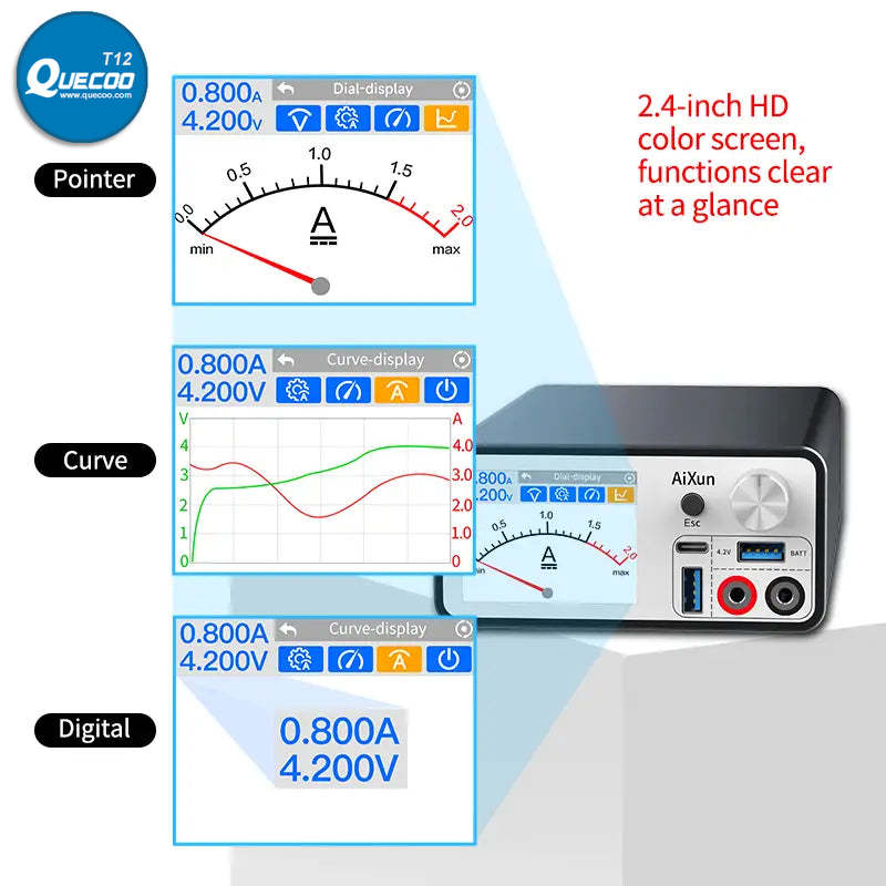 AIXUN P2408S Regulated Power Supply For iPhone Android