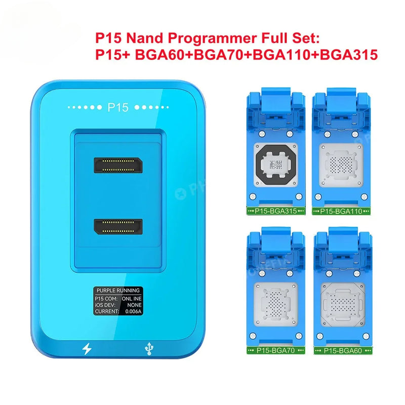 JC P15 Logic Baseband EEPROM IC Read Write Module Disassemble NAND Programmer for iPhone 11 12 13 14 15 Pro Max Error Repair