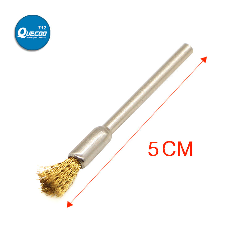 PHONEFIX High Quality 5CM Brass Wire Copper Brush  for Mobile Phone PCB Motherboard Circuits Multimeter Testing Hand Tool