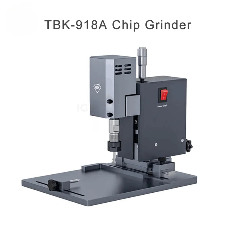 TBK 918A Intelligent IC Chip Grinding Screen Cutting Machine,High Speed CPU RAM Motherboard Polishing Tool with Position Fixture