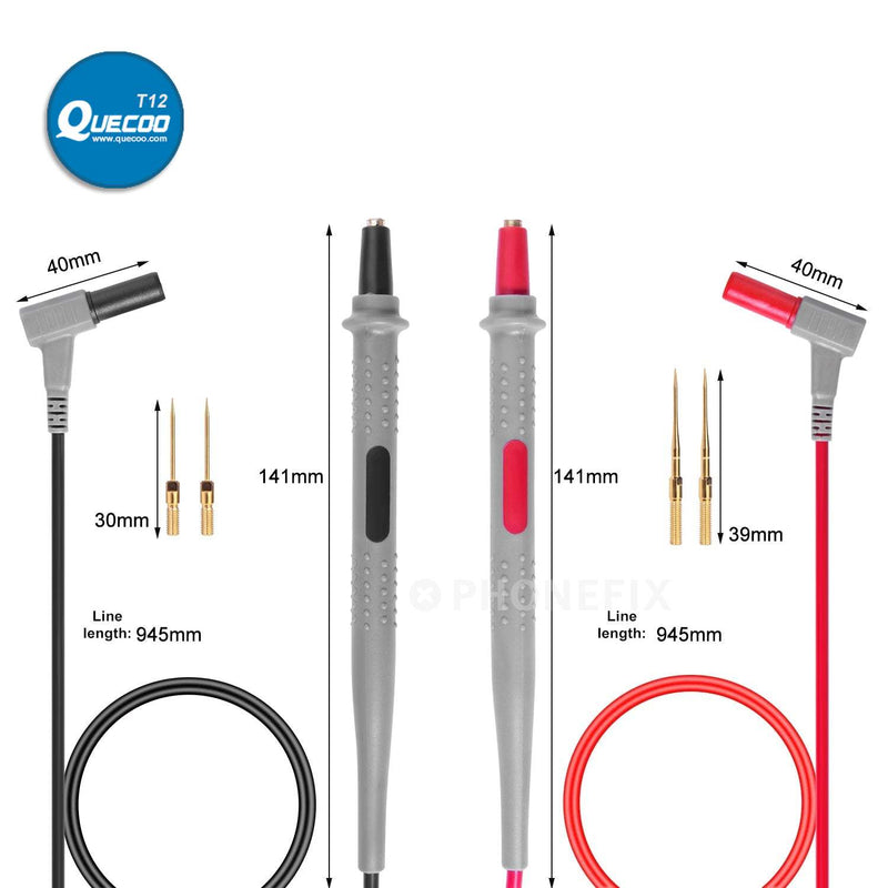 XZZ 20A Universal Test Leads Probe Extra Tip Multimeter Pen