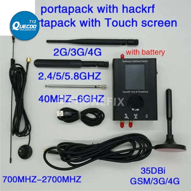 Portapack Mayhem Firmware Flashed HackRF 1MHz-6GHz SDR TXCO