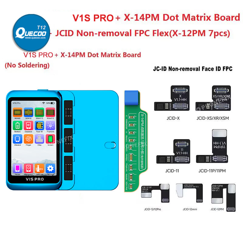 JC V1S PRO Programmer BGA315 BGA110 BGA70 for iPxd 7-14PM DFU Purple Screen Read Write SN No Disassembly Unbinding Iphone Parts