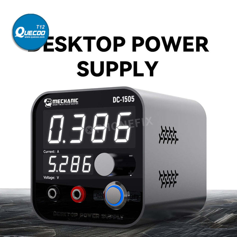 Mechanic DC-1505 Desktop Power Supply 4-Digit Display