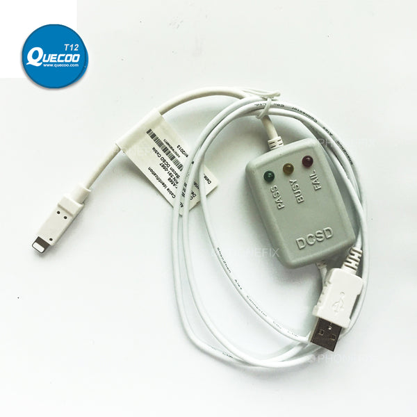 DCSD Alex Cable for iPhone Serial Port Engineering Cable Enter the purple screen can batch operation SysCfg for software/DFU box