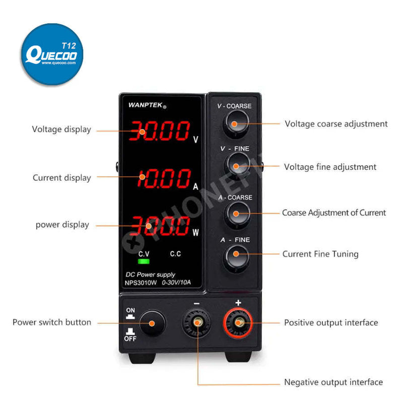 Regulated Switching DC Power Supply Variable Source Voltage Converter