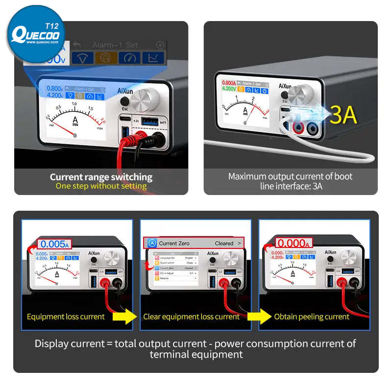 AIXUN P2408S Regulated Power Supply For iPhone Android