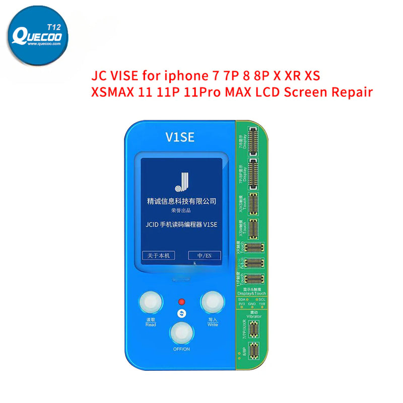 JCID V1SE WIFI 20 in 1 Programmer for iPhone X-15PM Front Camera Rear Camera True Tone Face ID Battery Earpiece Receiver Repair