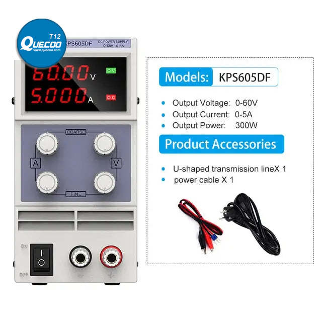 DC Power Supply Voltage Regulator Stabilizer Switching Variable Bench Source