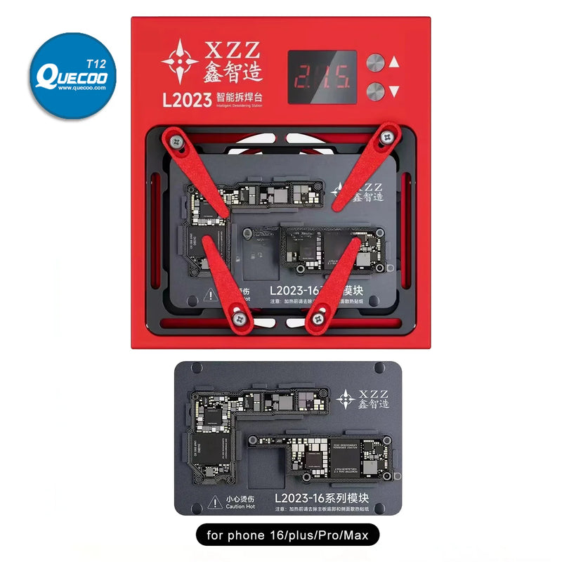 XZZ L2023 Intelligent Desoldering Station for iPhone X to 16PM Motherboard CPU IC Repair Temperature Control Heating Platform