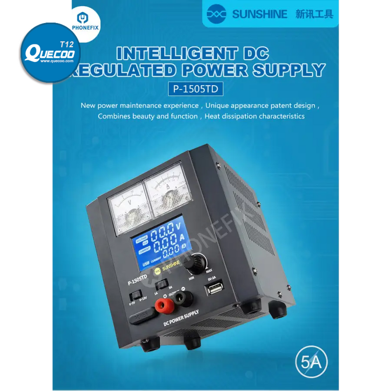 SUNSHINE P-1505TD Intelligent DC Power Supply