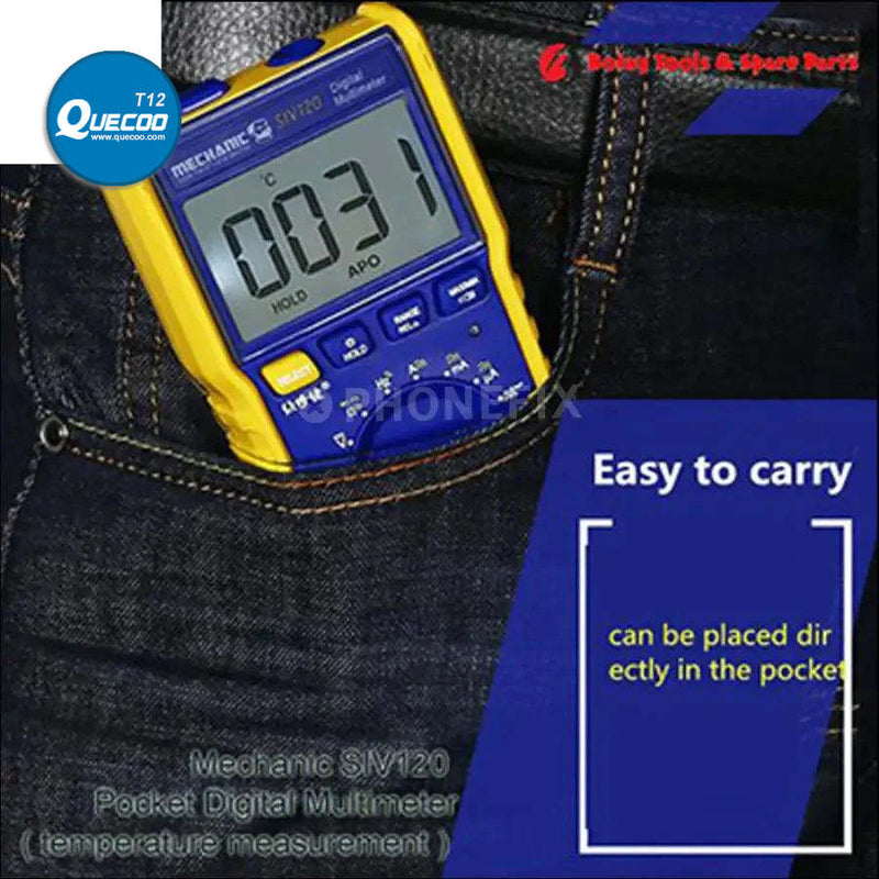 MECHANIC SIV120 Mini Portable Fully Automatic Multimeter