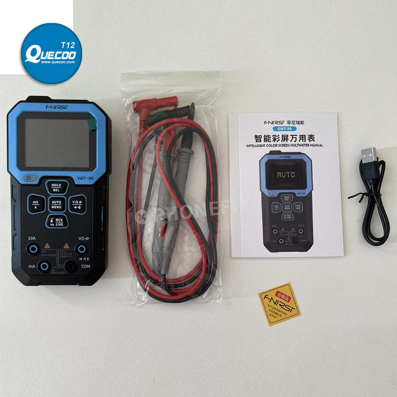 FNIRSI DMT-99 Digital Multimeter Smart Voltmeter Ammeter Tester