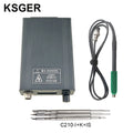 KSGER C210 Soldering Station For JBC C115 Iron Tips Mobile Phone Repair Welding Tools Lead-free 85W 3s Heating Tins Auto-Sleep