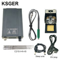 KSGER C210 Soldering Station For JBC C115 Iron Tips Mobile Phone Repair Welding Tools Lead-free 85W 3s Heating Tins Auto-Sleep