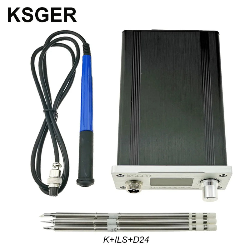 KSGER T12 Soldering Iron Station STM32 V3.1S OLED DIY Aluminum Alloy FX9501 Handle Electric Tools Holder Auto-sleep Quick Heat