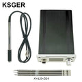 KSGER T12 Soldering Iron Station STM32 V3.1S OLED DIY Aluminum Alloy FX9501 Handle Electric Tools Holder Auto-sleep Quick Heat