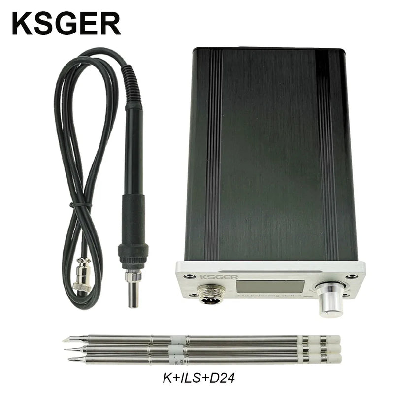 KSGER T12 Soldering Iron Station STM32 V3.1S OLED DIY Aluminum Alloy FX9501 Handle Electric Tools Holder Auto-sleep Quick Heat