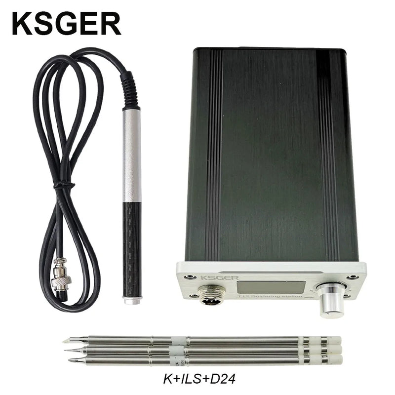 KSGER T12 Soldering Iron Station STM32 V3.1S OLED DIY Aluminum Alloy FX9501 Handle Electric Tools Holder Auto-sleep Quick Heat