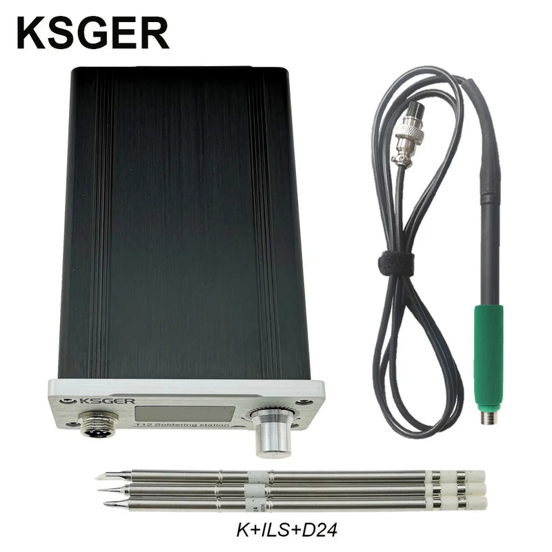 KSGER T12 Soldering Iron Station STM32 V3.1S OLED DIY Aluminum Alloy FX9501 Handle Electric Tools Holder Auto-sleep Quick Heat