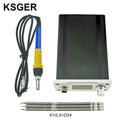 KSGER T12 Soldering Iron Station STM32 V3.1S OLED DIY Aluminum Alloy FX9501 Handle Electric Tools Holder Auto-sleep Quick Heat