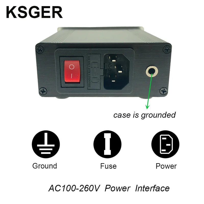 KSGER T12 Soldering Iron Station STM32 V3.1S OLED DIY Aluminum Alloy FX9501 Handle Electric Tools Holder Auto-sleep Quick Heat