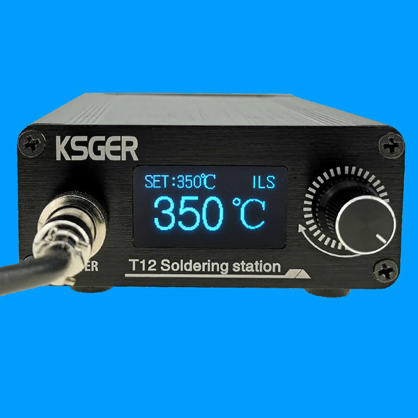 KSGER T12 Soldering Iron Station STM32 V3.1S OLED DIY Plastic FX9501 Handle Electric Tools Quick Heating T12 Iron Tips 8s Tins