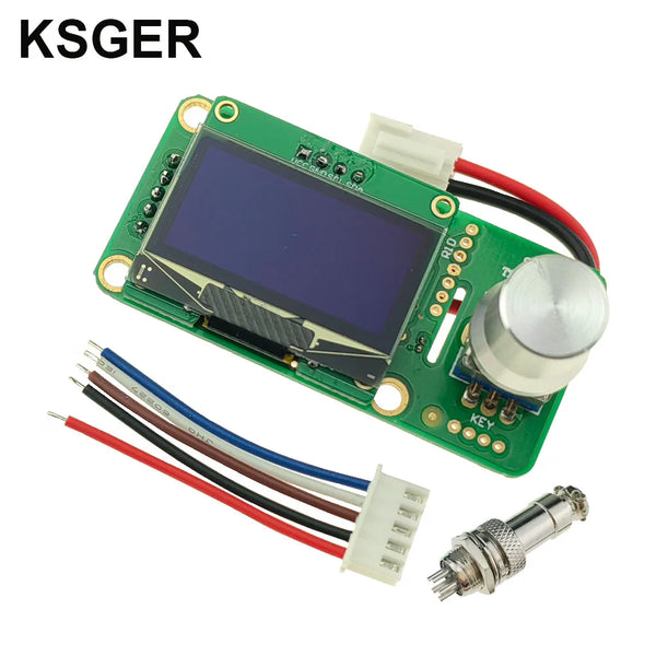 KSGER STM32 2.1S OLED T12 Solder Iron Temperature Controller Welding Tools Electronic Soldering Wake-Sleep Shock 110-240v 72W