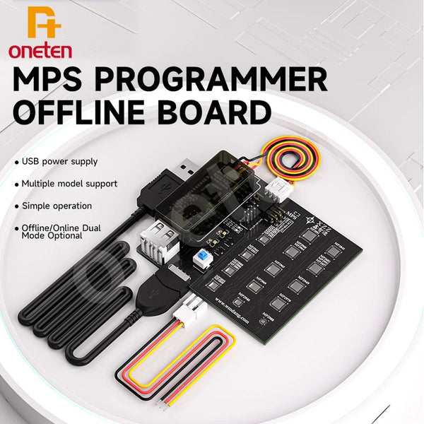 XZZ MPS Programmer Offline Board Notebook Chip Read Write Tool for Macbook Lenovo Intel MPS Burner Chip Read Write Tester Tool