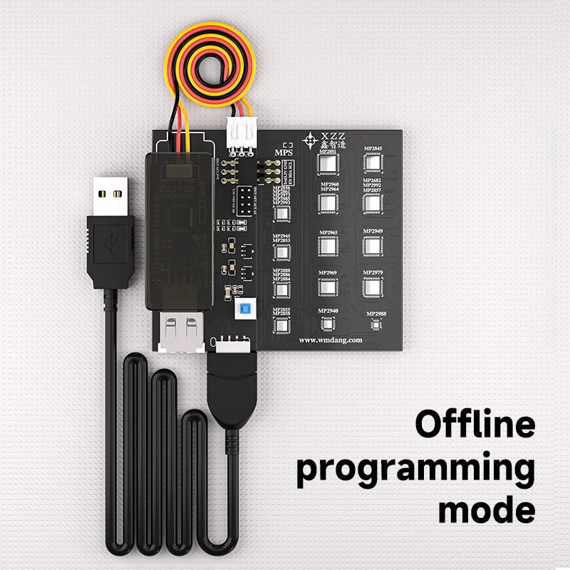 XZZ MPS Programmer Offline Board Notebook Chip Read Write Tool for Macbook Lenovo Intel MPS Burner Chip Read Write Tester Tool