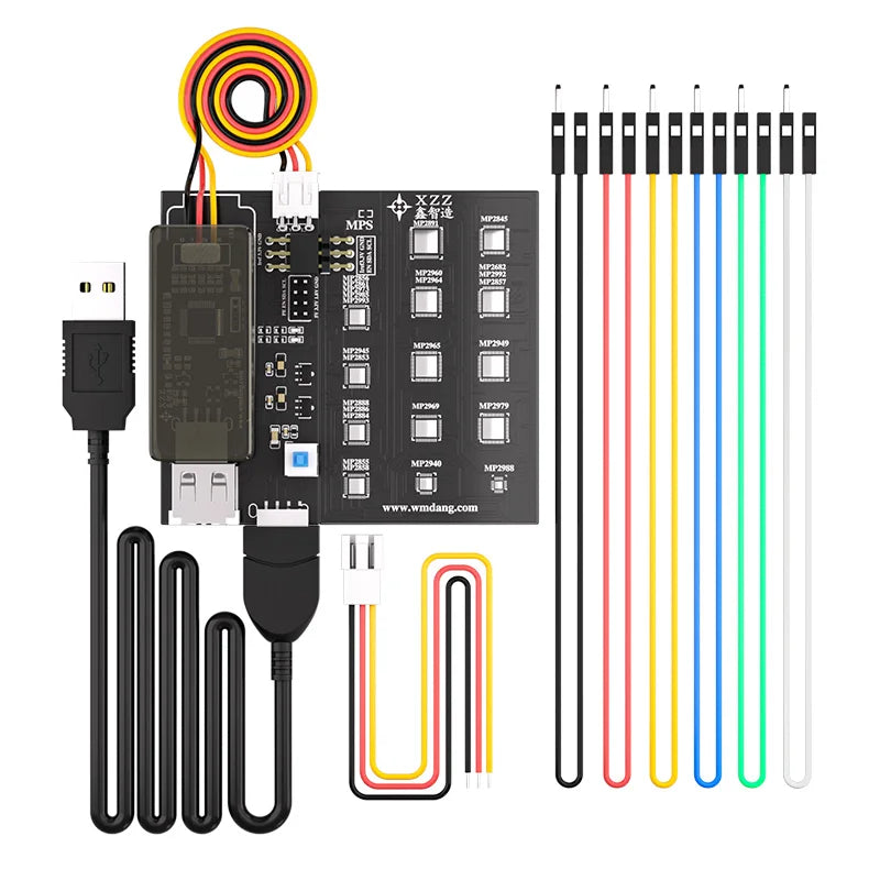 XZZ MPS Programmer Offline Board Notebook Chip Read Write Tool for Macbook Lenovo Intel MPS Burner Chip Read Write Tester Tool