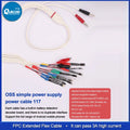 OSS W117 W116 Simple Power Cord For iPhone 5- 15Pro Max Android Battery Activation DC Power Supply Current Testing Power Cable