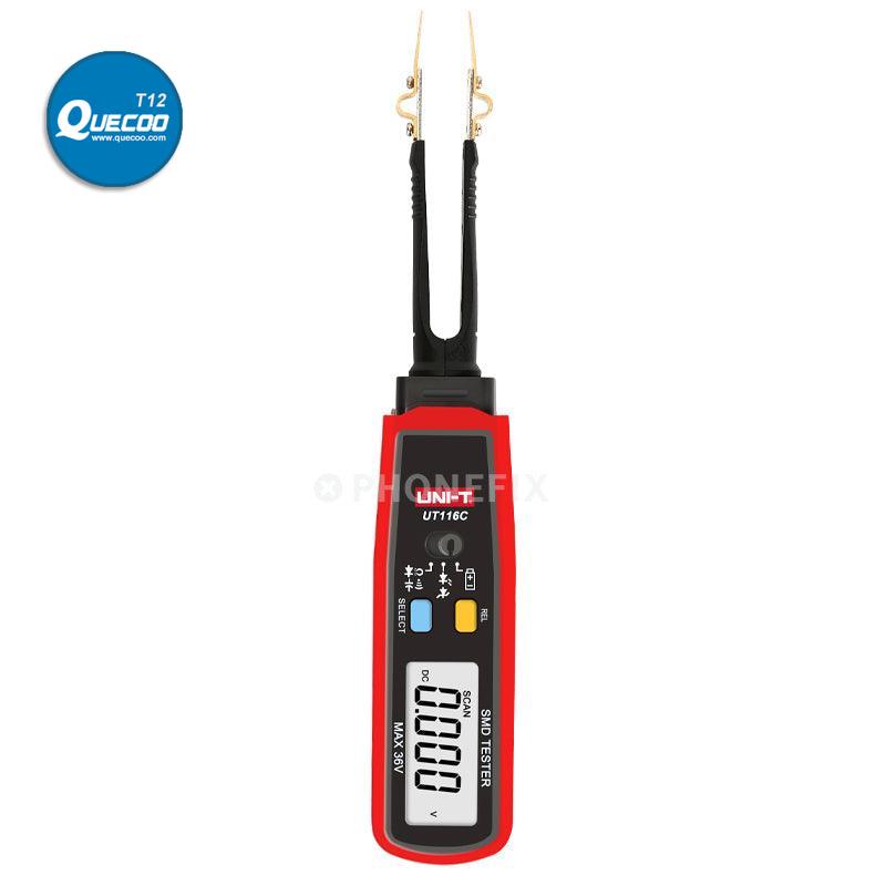 UNI-T UT116C Digital Multimeter SMD Tester With Rotatable Tweezers