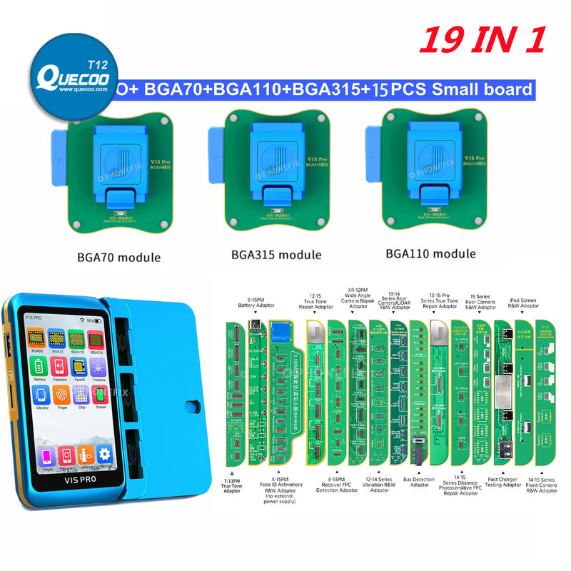 JC V1S PRO Programmer BGA315 BGA110 BGA70 for iPxd 7-14PM DFU Purple Screen Read Write SN No Disassembly Unbinding Iphone Parts