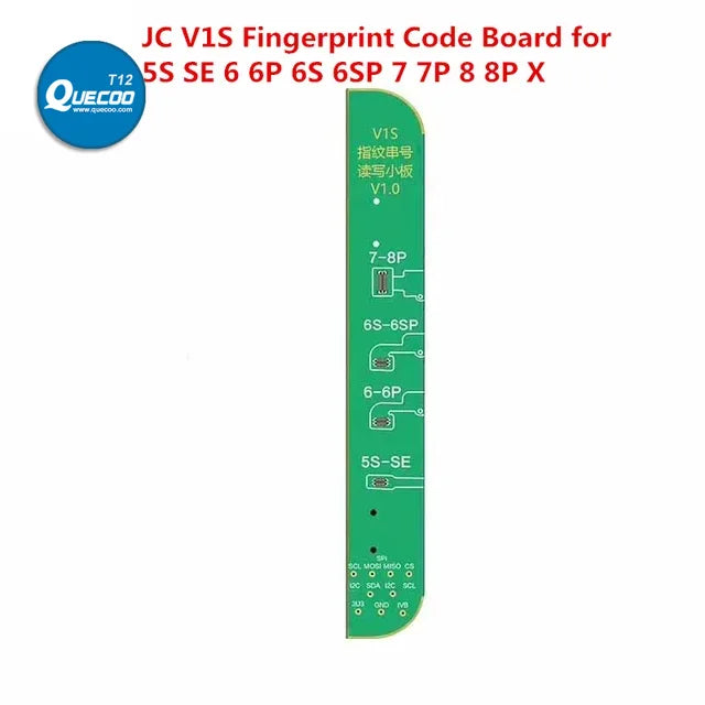 JCID V1SE V1S Pro Dot Matrix Photosensitive Original Color Fingerprint Battery Repair Board for iPhone X-15PM JC V1S Repair Tool