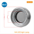 Anti-Dust Lens LED Ring Light Illuminator Eye Protection White Lamp for Stereo Trinocular Microscope 72pcs LED Ring Lamp