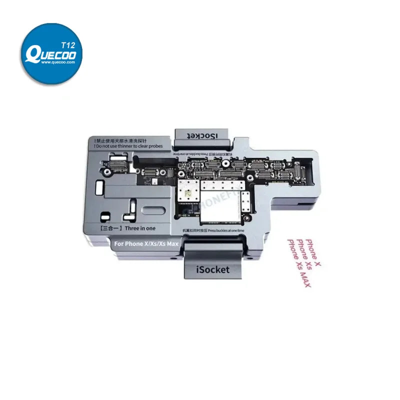 QIANLI iSocket Layered Tester for iPhone X 11 12 13 14 15 Pro Max Motherboard Repair Double-deck Motherboard Reballing Platform