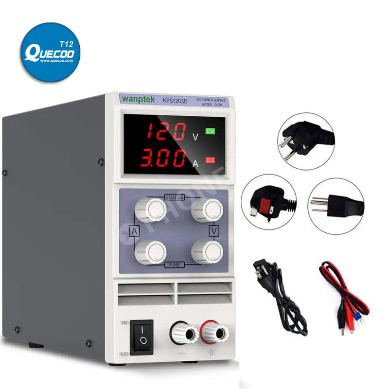 Adjustable Dual Digital Display Laboratory DC Power Supply Regulator