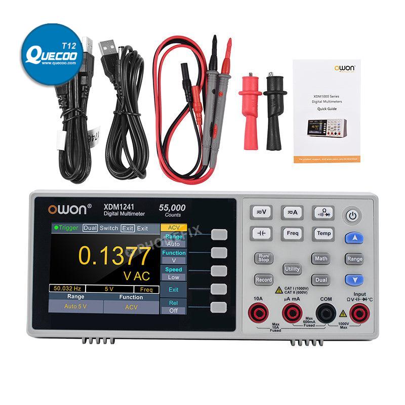 OWON Digital Multimeter AC DC Voltage Current Tester Mini Meter