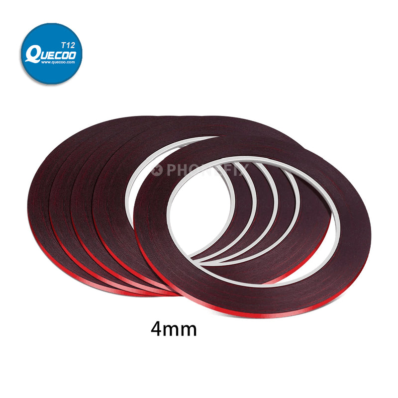 Double-sided Tape 2/3/4/5/10 mm Width Adhesive Sticker for Mobile Phone LCD Screen Curved Screen Taplet Display Repair