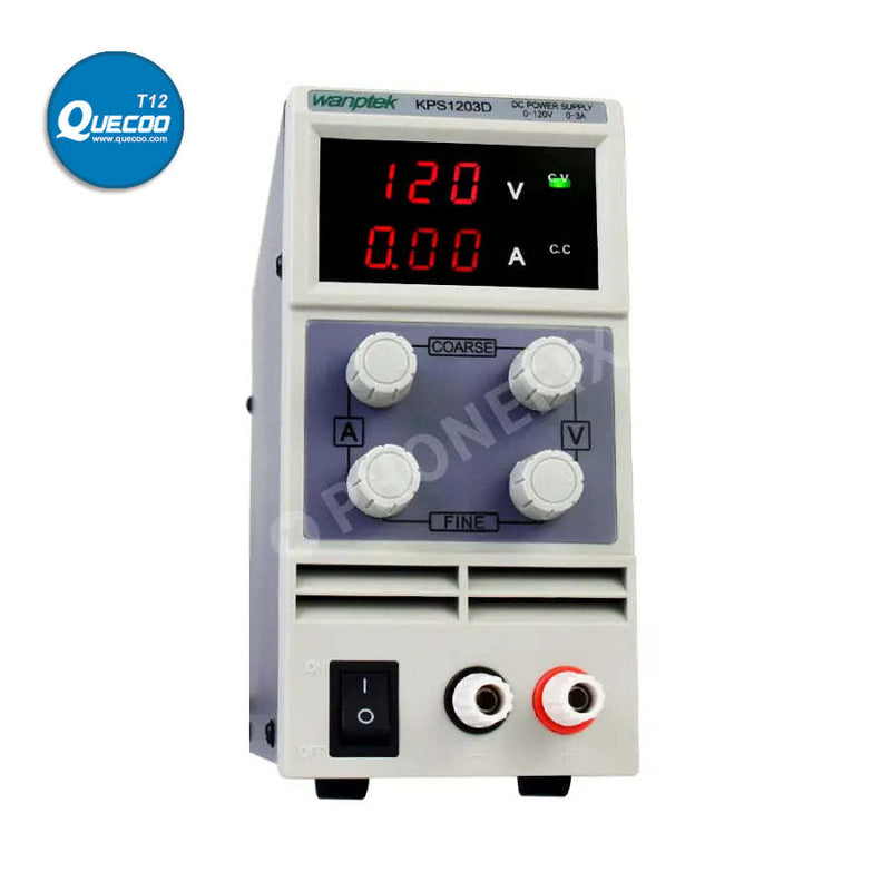 Adjustable Dual Digital Display Laboratory DC Power Supply Regulator