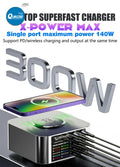 Mechanic X-POWER Max 10 Ports Desktop Charger QC3.0 PD3.1 Quick Charge For iPhone 15 14 13 Xiaomi Laptop Wireless Charger Tool