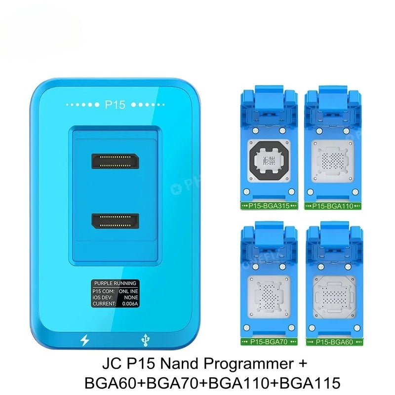 JC P15 Logic Baseband EEPROM IC Read Write Module Disassemble NAND Programmer for iPhone 11 12 13 14 15 Pro Max Error Repair