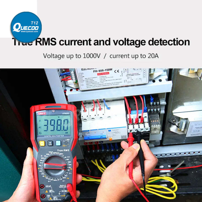 UT89XD LED Multimeter Smart Capacitance Voltage Current Tester