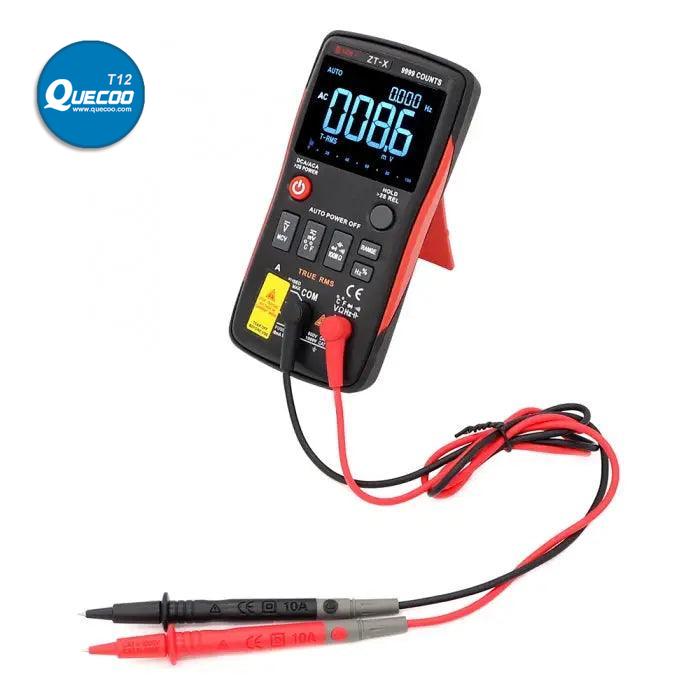 ZT-X Multimeter True RMS LCD Digital DC AC Ohm Ammeter