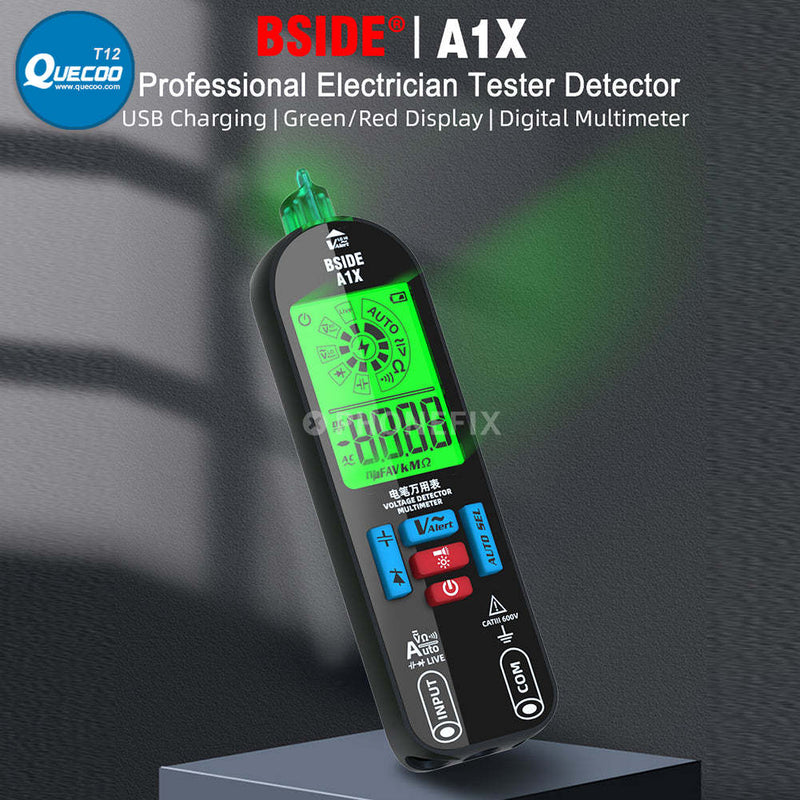 BSIDE A1X Smart Burn-proof Repairable Charging Multimeter