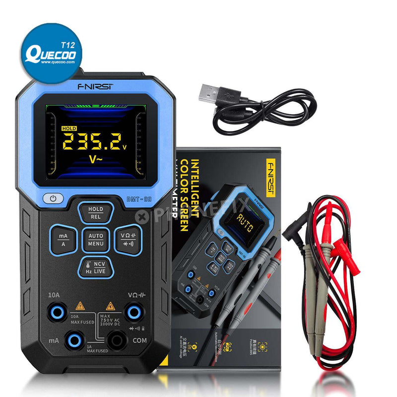 FNIRSI DMT-99 Digital Multimeter Smart Voltmeter Ammeter Tester